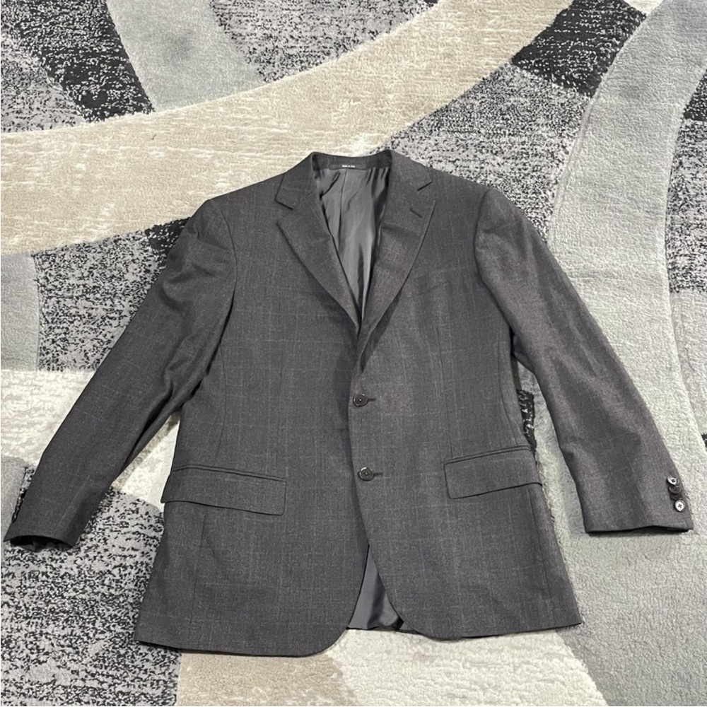 Ermenegildo Zegna Charcoal Blazer